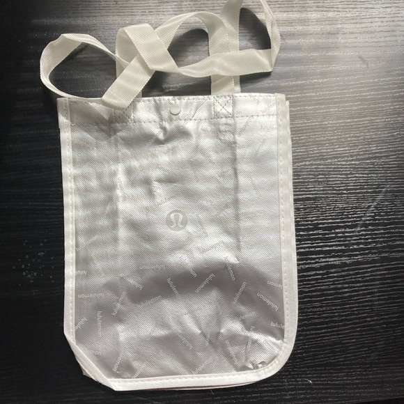 Lululemon White Reusable Tote‎ - Picture 2 of 2